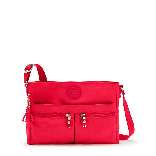 Kipling New Angie Crossbody Veske Burgunder | NO 2022RV